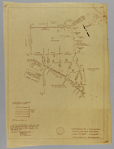 Williamstown land subdivision map