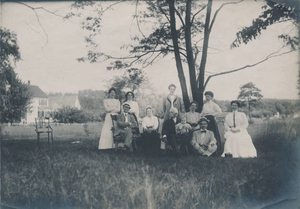 Picnic on rural Reservation Road