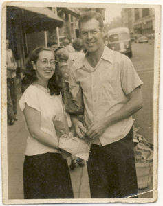 My parents, the Crooks, on Water Street