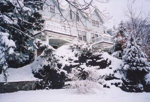 Bob Pessek and Nancy Grilk's home at 7-9-11 High Rock Way, Allston, since 1997