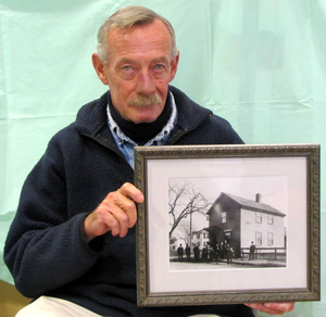 George McDonnell at the Duxbury Mass. Memories Road Show
