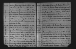 Tewksbury Almshouse Intake Record: Farnum, Clarissa