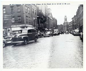 Hanover Street looking from Prince Street to Fleet Street