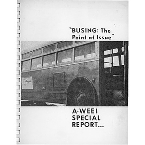 "Busing: The point at issue"