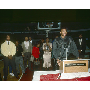 Reggie Lewis -- number retirement celebration