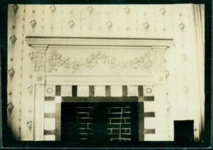 Detail of parlor fireplace carving, Wentworth-Gardner House, Portsmouth, N.H.
