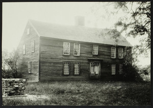 Exterior view of the Lee House, East Lyme, Conn., 1921