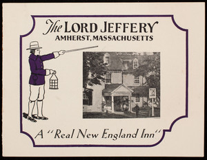 Brochures for The Lord Jeffery, Amherst, Mass.