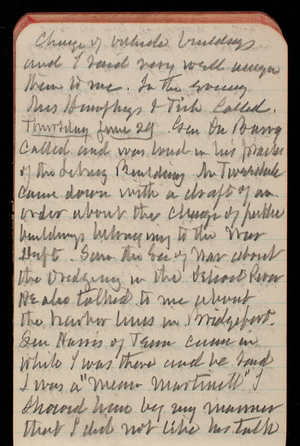 Thomas Lincoln Casey Notebook, May 1893-August 1893, 61, change of [illegible] building