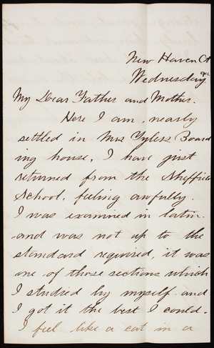 Thomas Lincoln Casey, Jr. to Thomas Lincoln Casey/Emma Weir Casey, September 9, 1874