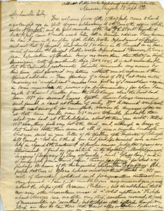 Letter from Benjamin Smith Lyman to Mr. Lesley