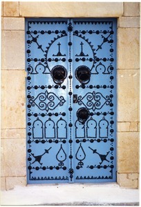 Doorway detail, Sid Bou Said