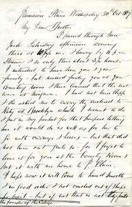 Letter from Joseph Lyman to Edward Hutchinson Robbins Lyman