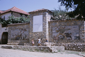 War memorial in Labuništa village