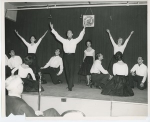 Performers at Thanksgiving celebration