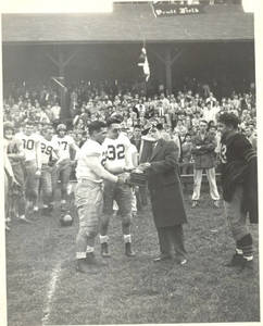 Springfield College Being Awarded the Mayor's Cup