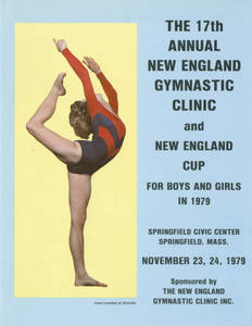 17th Annual New England Gymnastic Clinic pamphlet (November 1979)