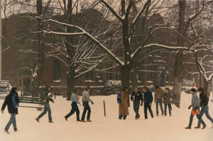 Winter Scene at Springfield College