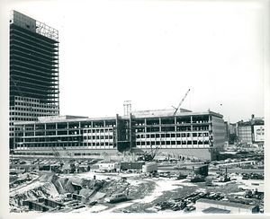 City Hall area construction, John F. Kennedy Federal building