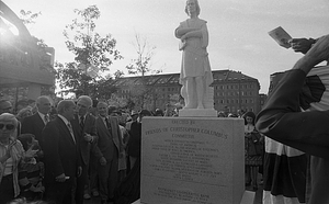 Dedication of Christopher Columbus Park