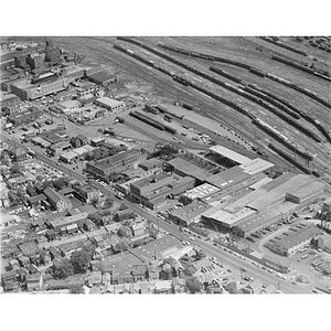 Cambridge Street, Grossier and Schlager Steel Company and the area, Parsons, Friedman, Somerville, MA