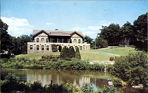 Happy Valley golf course, club and pond