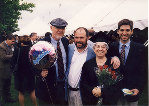 Tonya's graduation from UMass Amherst