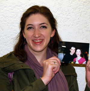 Elizabeth Francis at the Stoneham Mass. Memories Road Show