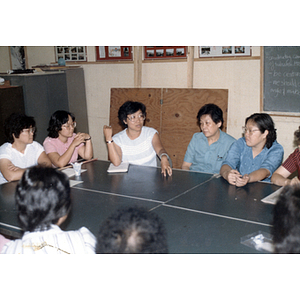 Garment workers committee meeting