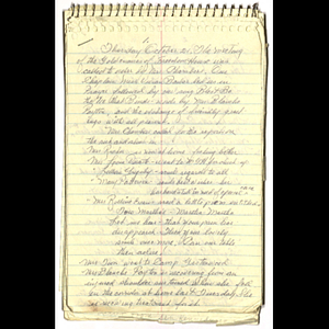 Minutes of Goldenaires meeting held October 21, 1982