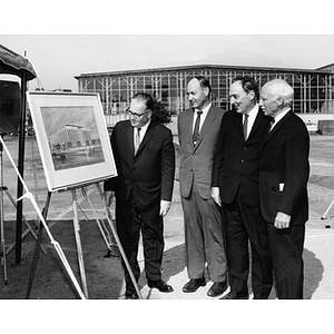 Groundbreaking for the Law and Criminal Justice building at Northeastern University