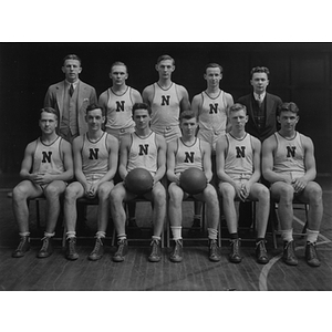 Basketball team, 1933-1934