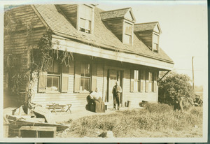 Old house near stadium, Brighton, Mass.