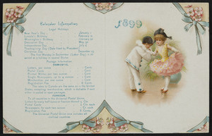 Trade card for M.T. Bird & Co., fine stationers and engravers, 23 West Street, Boston, Mass., 1899