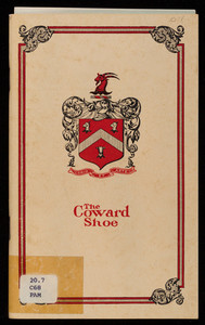 Coward Shoe for men, women and children, James S. Coward, 270 Greenwich Street, New York, New York