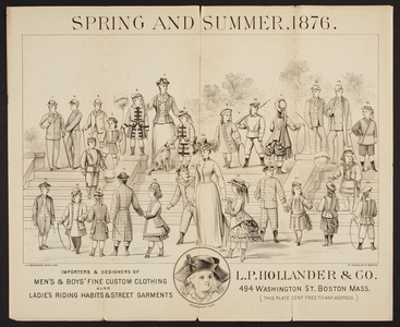 Spring and summer, 1876, L.P. Hollander & Co., 494 Washington Street, Boston, Mass., 1876