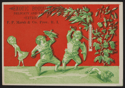 Trade card for F.P. Marsh & Co., perfume, Providence, Rhode Island, undated