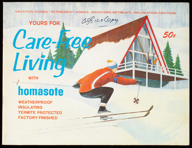 Yours for care-free living with Homasote, Homasote Company, Trenton, New Jersey