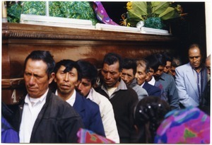 Funeral procession near Antigua, Guatemala