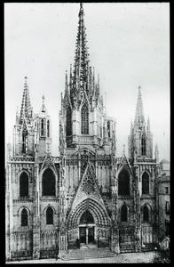 Neo-gothic church exterior