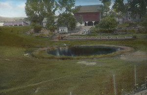 Glacial kettle (farm in background)