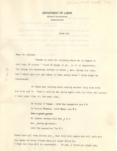 Letter from Georgia Douglas Johnson to W. E. B. Du Bois