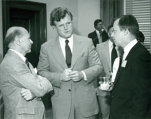 Henry Koffler, Edward M. Kennedy and David C. Knapp