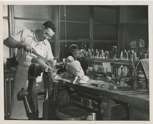 Mr. John Mitchell in the artificial limb department