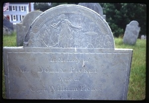 Newburyport (Mass.) gravestone: Picket, Dolly