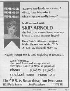 It All Started With Skip Arnold