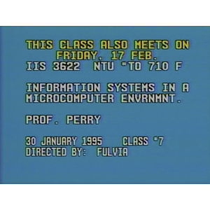 Information systems in a microcomputer environment