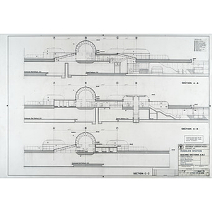 Ruggles Station, building sections A, B, C