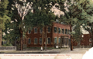 Kittredge House, site now occupied by Mason Block, Beverly, Mass.