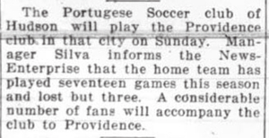 Hudson vs. Providence soccer game - Hudson News-Enterprise article